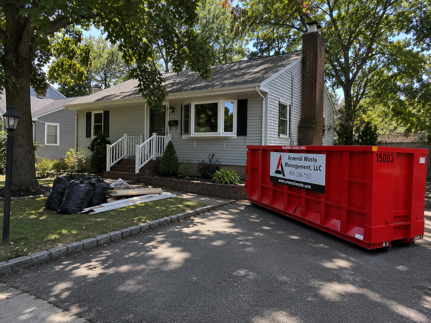Residential dumpster rental Concord NH