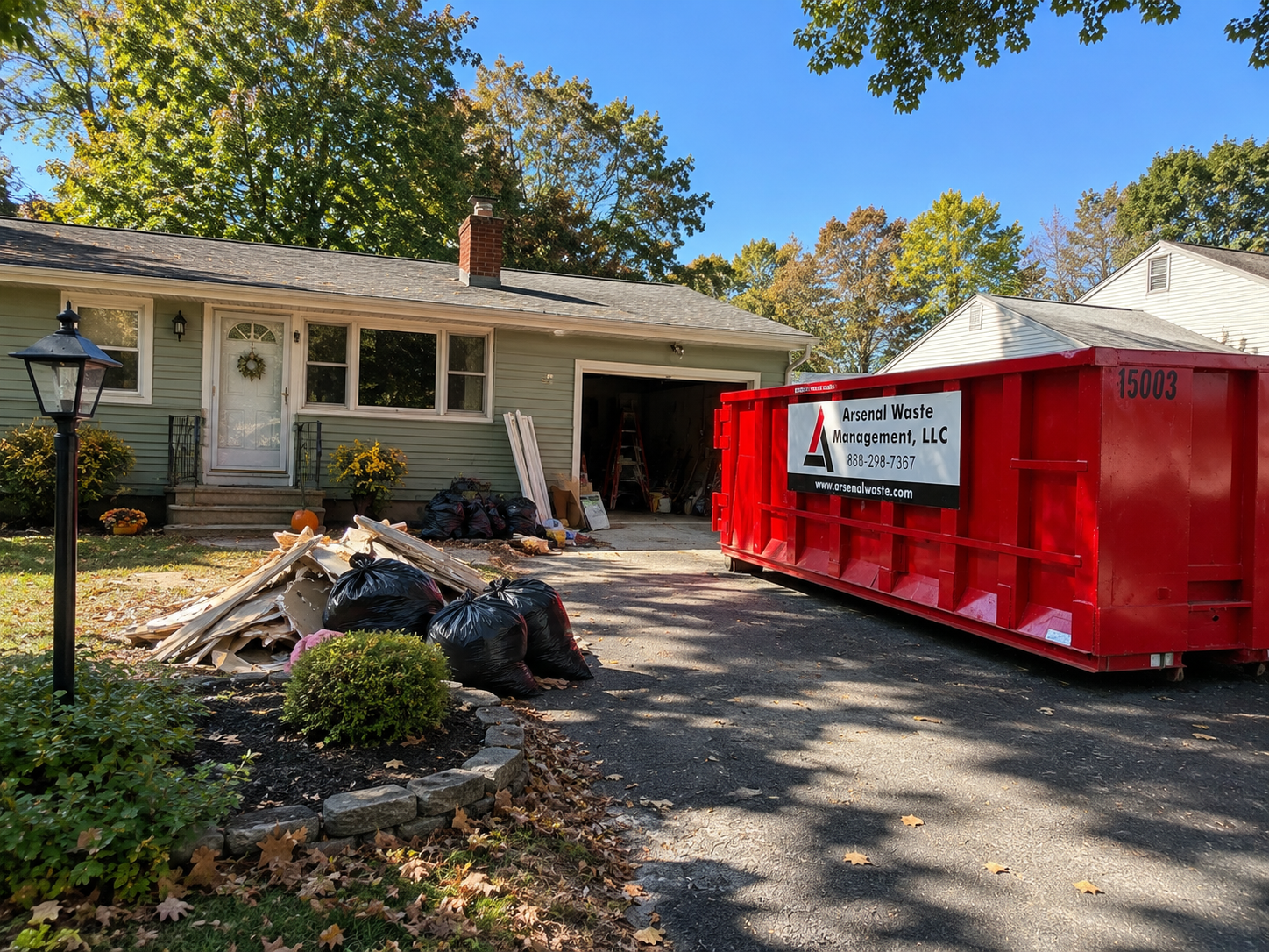 Residential dumpster rental Salem NH