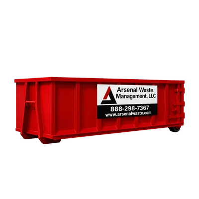 10 yard roll-off dumpster - Arsenal Waste Management