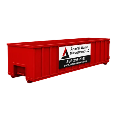20 yard roll-off dumpster - Arsenal Waste Management